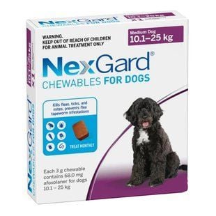 Boehringer Ingelheim NexGard таблетки для собак від 10 до 25 кг 1 шт - masterzoo.ua