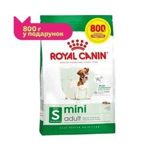 Cухий корм для собак Royal Canin Mini Adult 3,2 кг + 800 г - masterzoo.ua