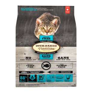 Сухой корм Oven-Baked Tradition Cat Grain Free 1,13 кг - рыба - masterzoo.ua