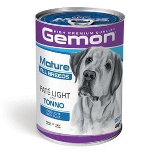 Вологий корм для собак Gemon Light All Breeds Adult 400 г - тунець - masterzoo.ua