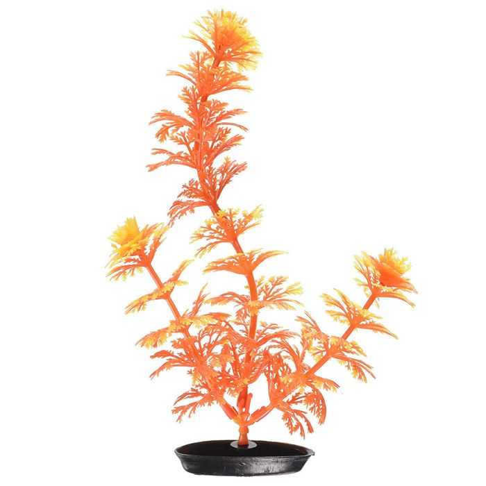 Декорация для аквариума Marina AquaScaper растение «Ambulia Orange-Yellow» 12,5 см (пластик) - masterzoo.ua