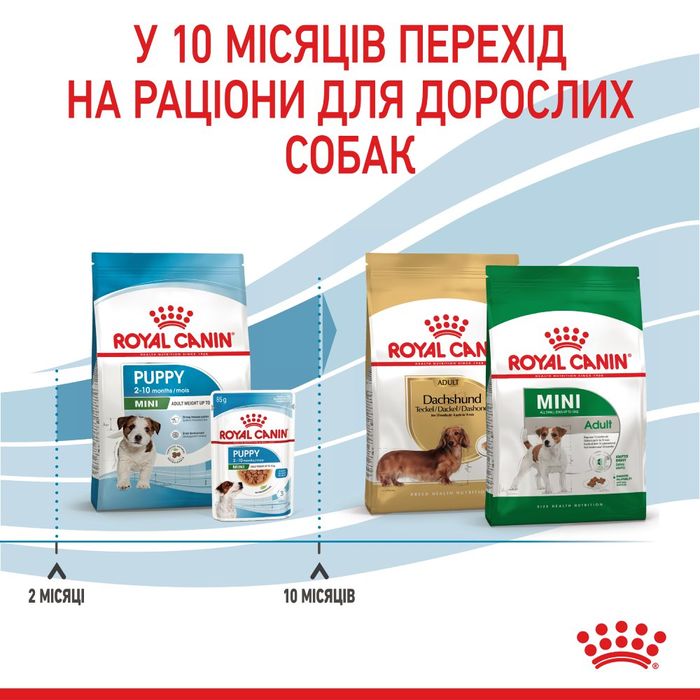 Сухой корм для щенков Royal Canin Mini Puppy 2 кг + миска в подарок - masterzoo.ua