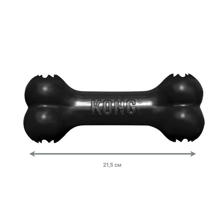 Іграшка для собак кістка-годівниця Goodie Bone Kong Extreme 21,5 см M - masterzoo.ua