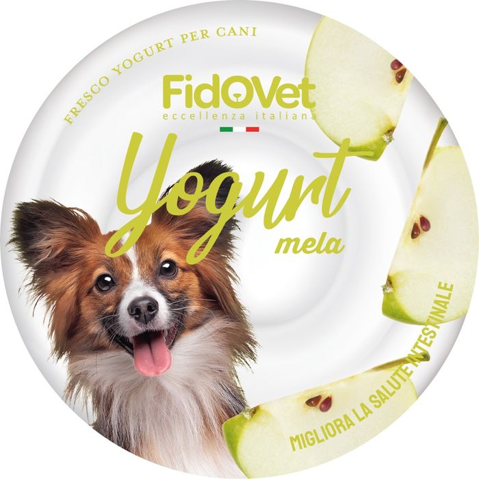 Йогурт Fidovet для собак 25 г - яблоко - masterzoo.ua