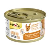 Вологий корм для котів GimCat Superfood 70 г (курка та морква)
