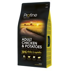 Сухой корм для взрослых собак всех пород Profine Adult Chicken 15 кг (курица) - masterzoo.ua