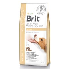Сухий корм для собак, при захворюваннях печінки Brit GF Veterinary Diet Dog Hepatic 12 кг (яйце) - masterzoo.ua