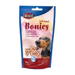 Лакомство для собак Trixie «Bonies» 75 г (говядина и птица) - masterzoo.ua