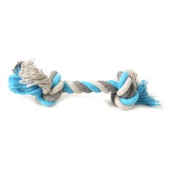 Іграшка для собак Duvo+ Канат плетений з вузлами 12 см (текстиль, кольори в асортименті) - masterzoo.ua