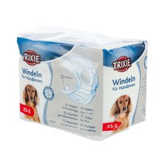 Подгузники для собак (девочек) Trixie 20-28 см XS-S 12 шт. - masterzoo.ua