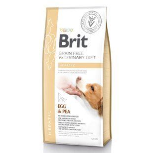 Cухий корм для собак Brit Grain Free Veterinary Diet Hepatic 12 кг - яйце - masterzoo.ua