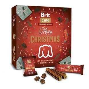 Набор лакомств для собак Brit Care Advent Calendar - ассорти - masterzoo.ua