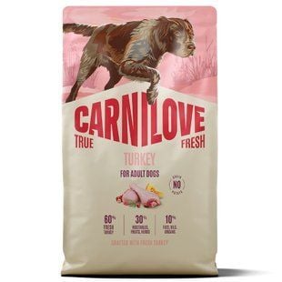 Сухой корм для собак Carnilove True Fresh Adult 4 кг - индейка - masterzoo.ua