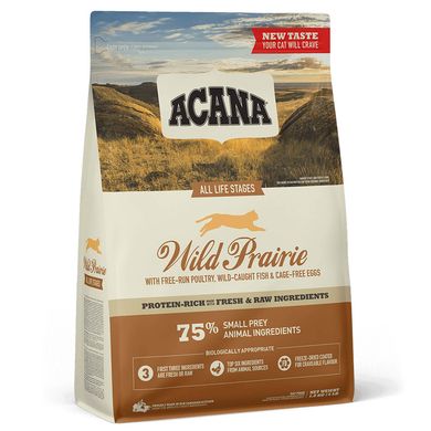 Сухой корм для взрослых кошек Acana Wild Prairie 1,8 кг (ассорти) - masterzoo.ua