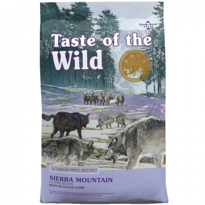 Сухий корм для собак Taste of the Wild Sierra Mountaine Canine 2 кг - ягня - masterzoo.ua