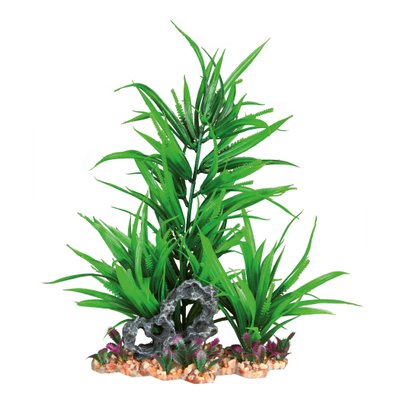 Декорація для акваріума Trixie рослини на підставці 28 см (пластик) - 89303