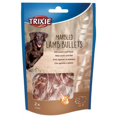 Лакомство для собак Trixie PREMIO Marbled Lamb Bullets, 2штх25 г (ягненок) - masterzoo.ua