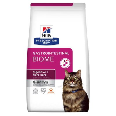 Сухой корм для кошек Hill’s Prescription Diet Gastrointestinal Biome 1,5 кг - курица - masterzoo.ua