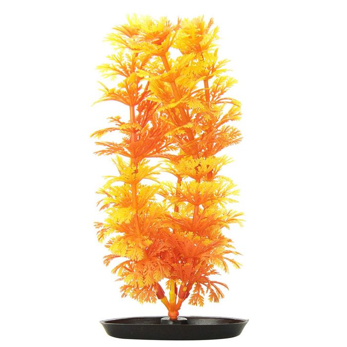 Декорація для акваріума Marina AquaScaper рослина «Ambulia Orange-Yellow» 20 см (пластик) - masterzoo.ua