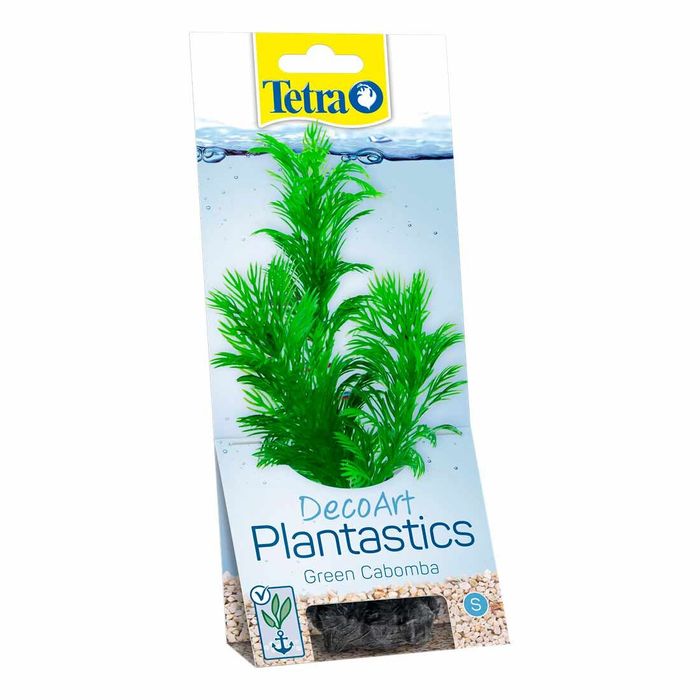 Декорація для акваріума Tetra DecoArt Plantastics рослина з обважнювачем «Green Cabomba» S 15 см (пластик) - masterzoo.ua