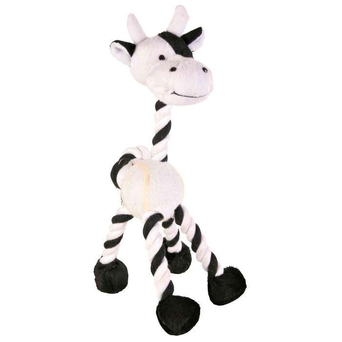 Іграшка для собак Trixie Канат плетений у формі тваринки 28 см (текстиль, іграшки в асортименті) - masterzoo.ua
