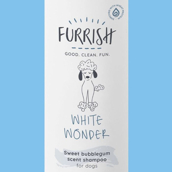 Шампунь для собак Furrish White Wonder 300 мл - солодка жуйка - masterzoo.ua