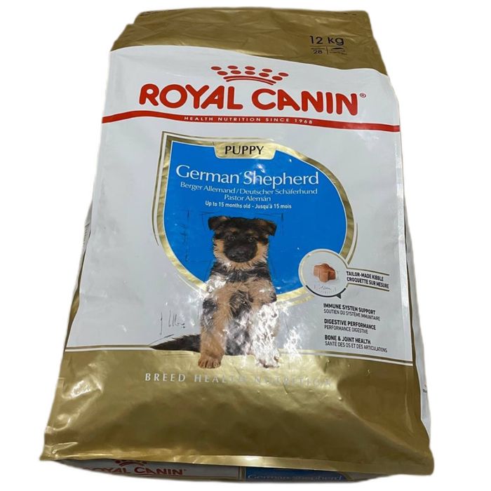 Сухий корм для цуценят Royal Canin German Shepherd Puppy 12 кг - домашня птиця - masterzoo.ua