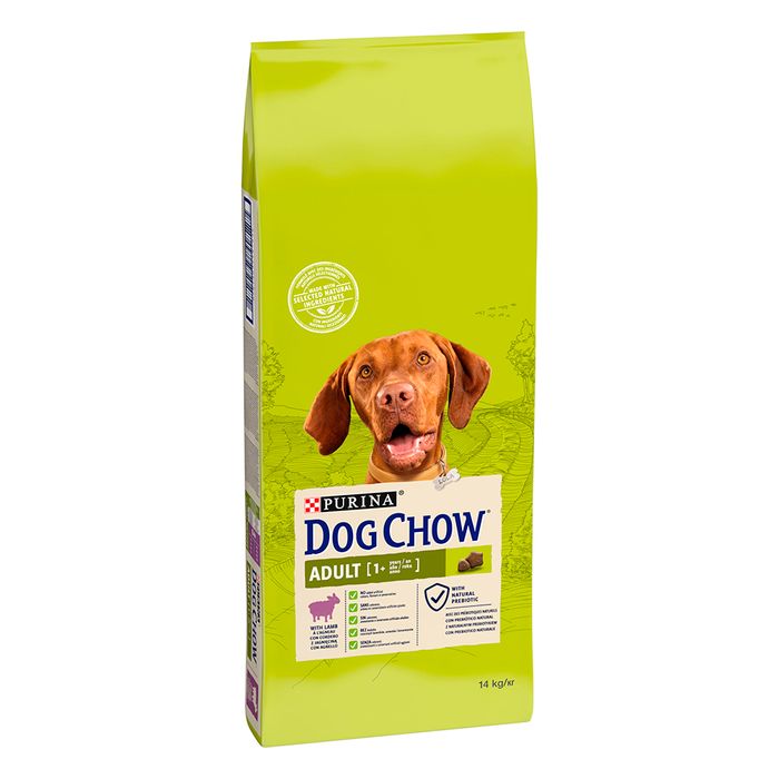 Сухой корм для взрослых собак всех пород Dog Chow Adult Lamb 14 кг (ягненок) - masterzoo.ua
