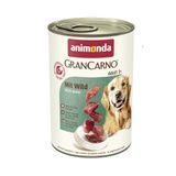 Влажный корм для собак Animonda GranCarno Adult 400 г - дичь - masterzoo.ua