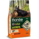 Cухий корм для собак Monge Bwild Grain Free Mini 2,5 кг - качка - masterzoo.ua