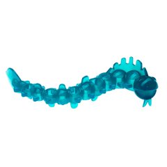 Іграшка для собак Comfy Черв'як для ласощів 22 x 8 см (гума, колір: блакитний) - masterzoo.ua