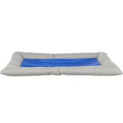 Подушка охолоджувальна Trixie «Cool Dreamer» 90 х 55 cм, (сіра/синя) - cts - masterzoo.ua