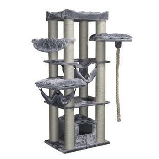 Когтеточка-комплекс для кошек Nobby Rubi 60х80х197 см - серый - masterzoo.ua
