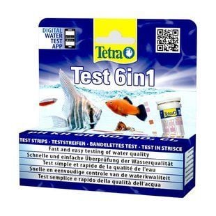 Набор индикаторных тестов для воды Tetra &laquo;Test 6in1&raquo; 10 шт. - masterzoo.ua