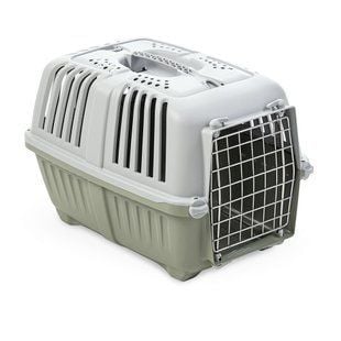 Переноска для собак MPS Pratiko 1 48x31,5x33 см - светло-зеленый - masterzoo.ua