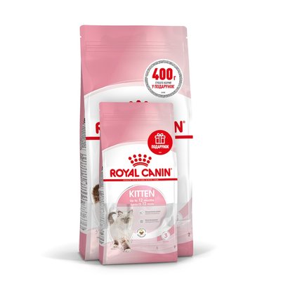 Сухий корм для кошенят Royal Canin Kitten 2 кг + 400 г - домашня птиця - masterzoo.ua