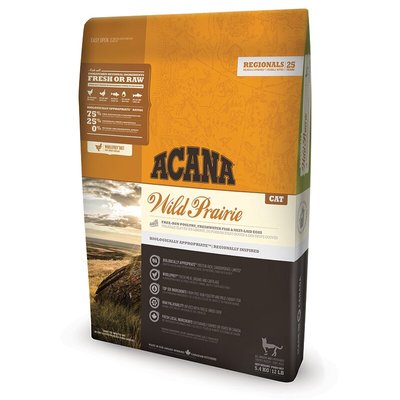 Сухий корм для дорослих котів Acana Wild Prairie 5,4 кг (асорті) - masterzoo.ua