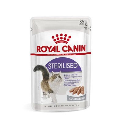 Влажный корм для кошек Royal Canin Sterilised Loaf 85 г - домашняя птица - masterzoo.ua
