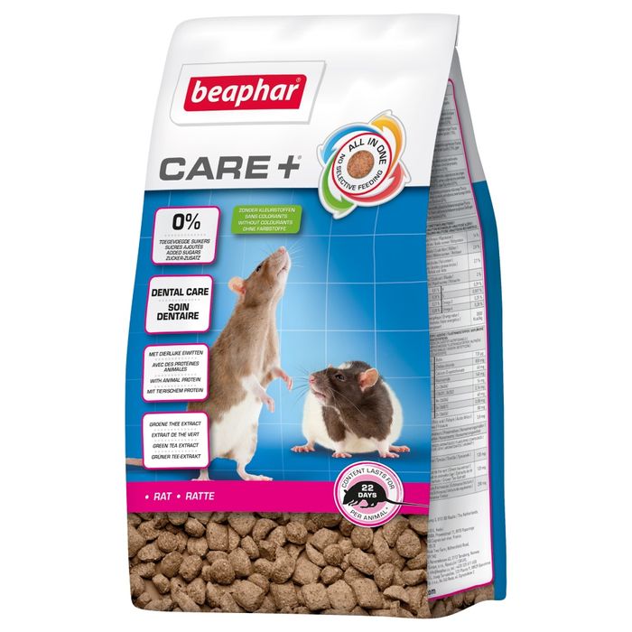 Корм для крыс Beaphar CARE+ Rat 250 г - masterzoo.ua