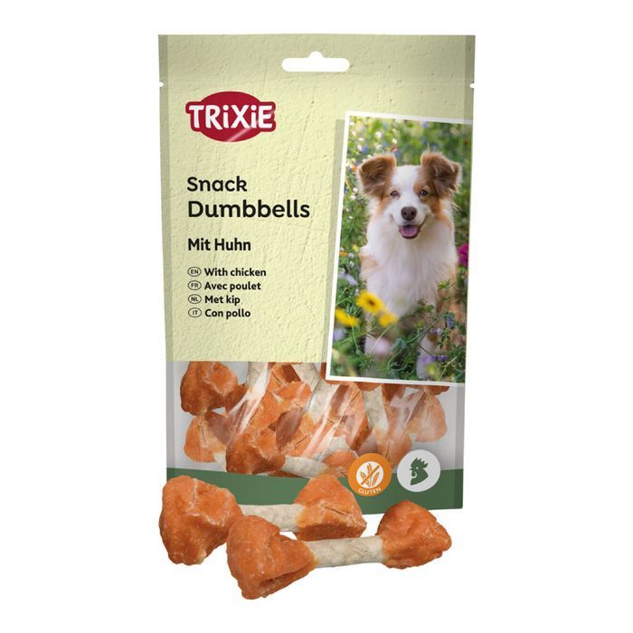 Лакомство для собак Trixie Snack Dumbbells 100 г - курица - masterzoo.ua
