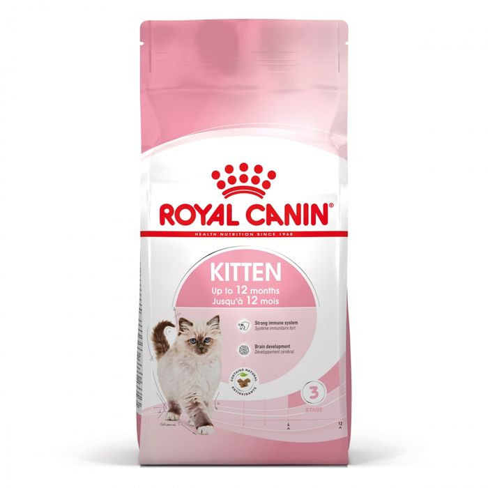 Корм для котят Royal Canin Kitten 2 кг + pouch 12 шт х 85 г + интерактивная кормушка - masterzoo.ua