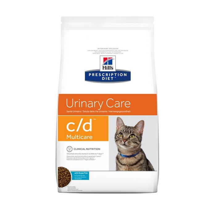 Сухой корм для котов Hill's Prescription Diet Urinary Care c/d Multicare 1,5 кг - океаническая рыба - masterzoo.ua