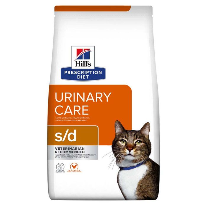 Сухой корм для кошек Hill's Prescription Diet Urinary Care s/d 3 кг - курица - masterzoo.ua