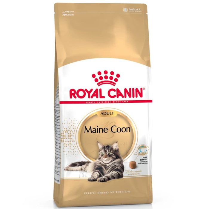 Сухий корм для дорослих котів породи мейн-кун Royal Canin Maine Coon Adult 10 кг - домашня птиця - masterzoo.ua