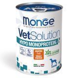 Влажный корм для собак Monge VetSolution Hypo Monoprotein 400 г - утка - masterzoo.ua