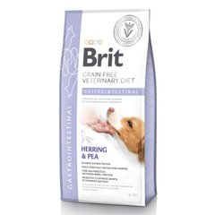 Сухий корм для собак, при захворюваннях шлунково-кишкового тракту Brit GF Veterinary Diet Gastrointestinal 12 кг (оселедець) - masterzoo.ua