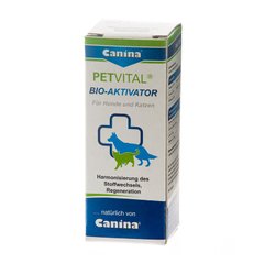 Добавка для кошек и собак Canina «PETVITAL Bio-Aktivator» 20 мл (для иммунитета) - masterzoo.ua