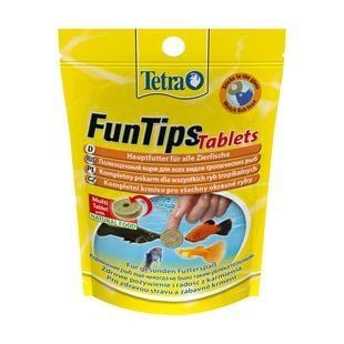 Сухий корм для акваріумних риб Tetra в таблетках &laquo;FunTips&raquo; 20 шт. (для всіх акваріумних риб) - masterzoo.ua
