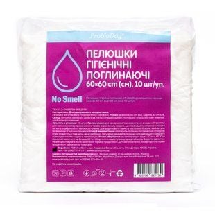 Пелюшка для собак ProbioDay 60х60 см 10 шт - лаванда - masterzoo.ua