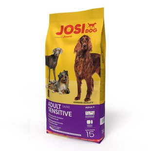 Сухий корм для собак Josera JosiDog Sensitive Adult 15 кг - домашня птиця - masterzoo.ua